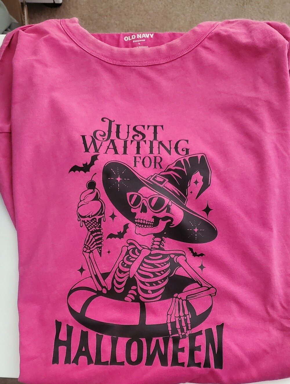 Halloween Skeleton Graphic Tee